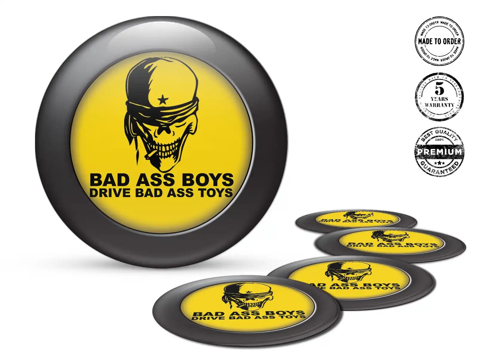 Harz-Dome Sticker Momentum Thrust